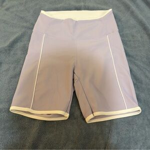 Women's Light Purple Bike Shorts